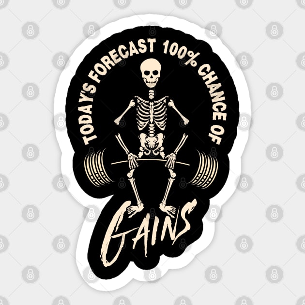 Deadlift Sticker by AniTeeCreation